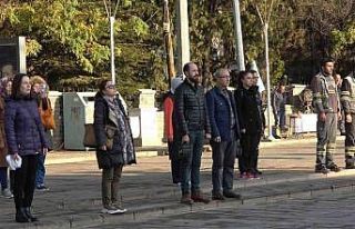 Kırıkkale’de saat 09.05’te hayat durdu