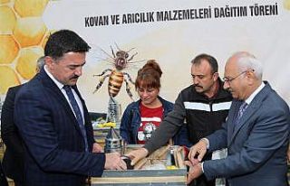 Kırıkkaleli çiftçilere tohum ve arı kovanı desteği