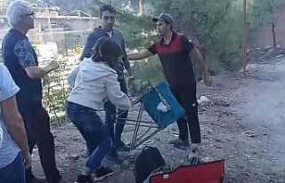 Koyu sahiplenen Sinpaş çalışanları, bölgede...