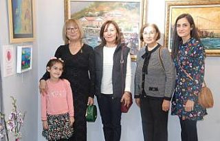 Küçük ressam Defne’den iki eser