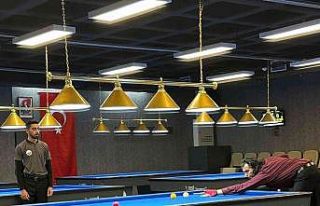 Kupa için ter döktüler