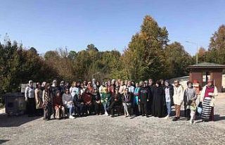 Kursiyerler mağara gezisinde buluştu