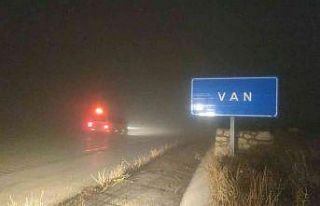 Kurubaş Geçidi’de sis trafiği olumsuz etkiledi