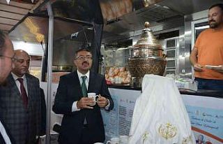 Kütahya Tanıtım Günleri fuarında, Gediz Belediyesi...