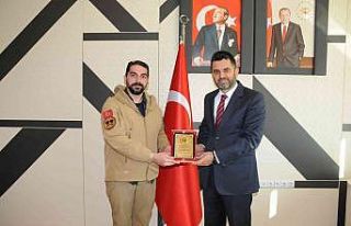 Kütahya’da helikopter ve İHA uçuş ekibine teşekkür...