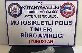 Kütahya’da Yunus Timlerince bir kişinin üzerinde...