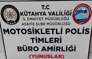 Kütahya’da Yunus Timlerinin durdurduğu araçta...