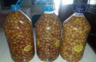 Laçin’de salamura işlemi başladı