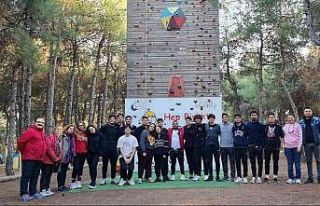 Lise öğrencileri motivasyon kampında