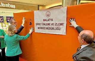 Malatya Park AVM’de kadına yönelik şiddetle mücadele...
