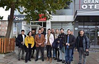 Malazgirt’i gezen yabancı gazeteciler kentin tanıtımına...