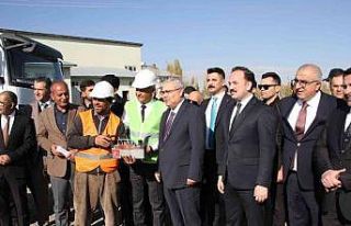 Malazgirt’te yapılacak otogarın temeli törenle...