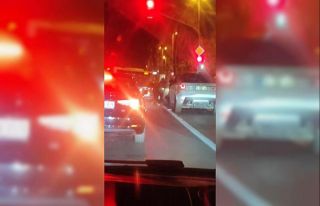 Maltepe’de sürücülerin yol ortasındaki yumruklu...