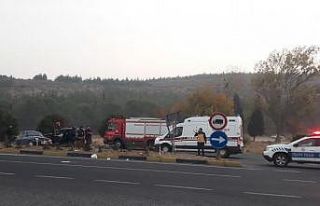 Manisa’da trafik kazası: 2 ölü 5 yaralı