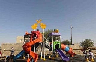 Mardin geneli çocuklar için 84 oyun parkı faaliyete...