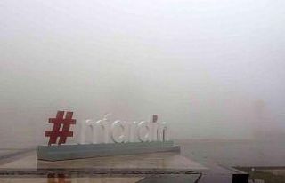 Mardin sokaklarında sis hakim oldu