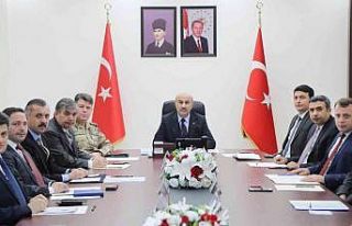 Mardin’de kış tedbirleri ele alındı