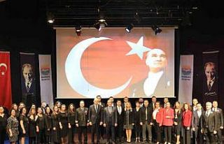 Marmaris’te Öğretmenler Günü düzenlenen törenle...
