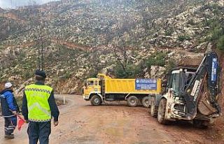 Marmaris’te sağanak yağışlar başladı