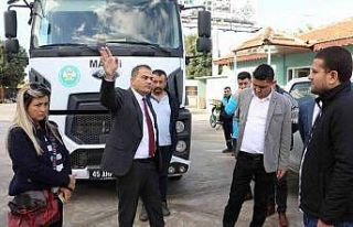 MASKİ Genel Müdürü Aslay, Horozköy depo alanını...
