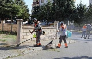 Melikgazi’de kış öncesi temizlik yoğunluğu