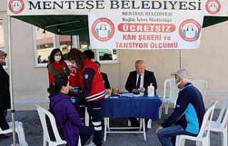 Menteşe Belediyesi’nden ücretsiz şeker ölçümü