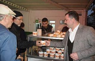 MHP’den Gündoğan mahallesinde sabah çorbası