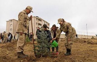 Milli Ağaçlandırma Günü’nde Özalp’ta 300...