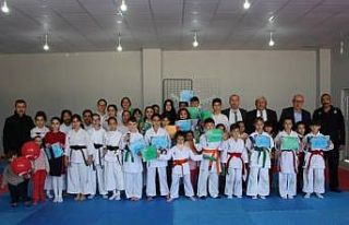 Minikler kuşak heyecanı yaşadı