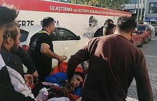 Motosikletiyle seyir halindeyken bıçaklandı