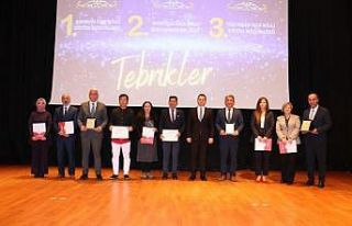 Muğla’da 445 projeden 38’i ödül aldı