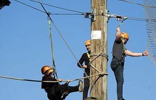 Mühendisler Macera Park’ta adrenalinle tanıştı