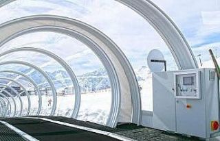 Muratdağı Termal Kayak Merkezi’ne bantlı taşıma...