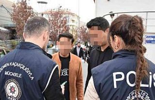 Nevşehir’de 5 yabancı uyruklu şahıs sınır...