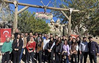 NEVÜ İzci Kulübü öğrencileri AFAD eğitimine...