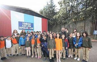 Öğrenciler çevre eğitimini yerinde alıyor