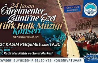 Öğretmenler günü’ne Özel Konser