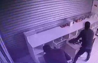 Okul kantinine giren kar maskeli 5 hırsız yakalandı