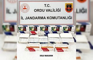 Ordu’da kaçak tütün mamulleri ele geçirildi