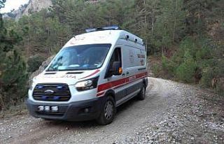 Ormanda bisikletten düşüp kan kaybeden genç için...