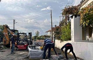 Ortaca’nın mahalle yollarına kilitli parke