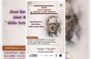 Osmangazi Belediyesi, Sezai Karakoç adına edebiyat...