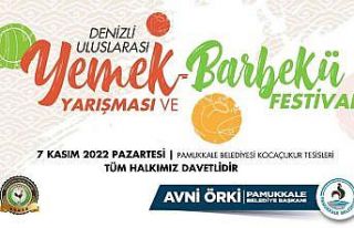 Pamukkale’nin etekleri barbekü festivaline sahne...