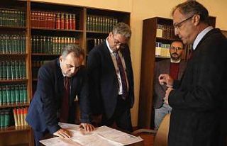 Rektör Altun’dan, ERUSAM’a ziyaret