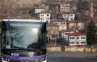 Safranbolu’da halk otobüsü sayısı 9’a çıkarıldı