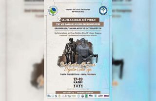 Sağlık Bilimleri Kongresi duyurusu Türkçe ve İngilizce...