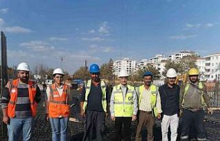 Şahinbey’de Millet kütüphanesi yapımı sürüyor