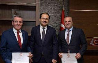 Samsun TSO’da başkanlar mazbatalarını aldı