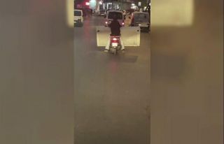 Sancaktepe’de şaşkına çeviren olay: Motosiklette...