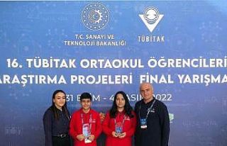 SANKO Okulları öğrencileri TÜBİTAK’ta Türkiye...
